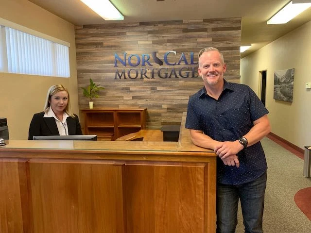 Chirs Johnson in the office